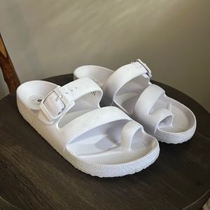 Shade & Shore Nola Toe-Ring Slide Sandals